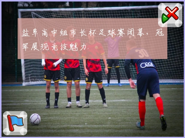 盐阜高中组市长杯足球赛闭幕,冠军展现竞技魅力